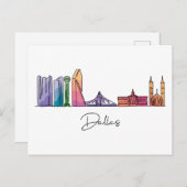 Dallas TEXAS Postkarte (Vorne/Hinten)