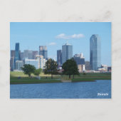 Dallas, Texas Postkarte (Rückseite)