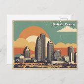 Dallas, Texas Postkarte (Vorne/Hinten)