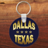 DALLAS, TEXAS SCHLÜSSELANHÄNGER (Vorderseite)