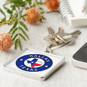 Dallas Texas Schlüsselanhänger (Seite)