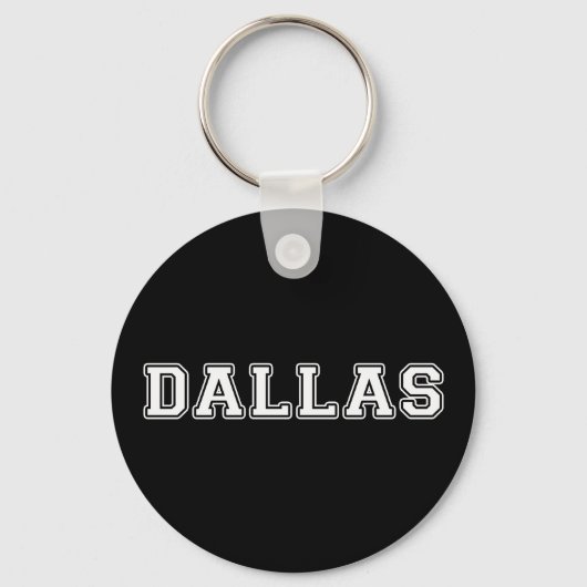 Dallas Texas Schlüsselanhänger (Vorderseite)