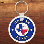 Dallas Texas Schlüsselanhänger (Vorderseite)