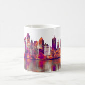 Dallas Texas Skyline Kaffeetasse (Mittel)