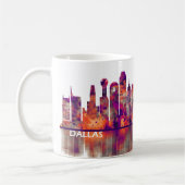 Dallas Texas Skyline Kaffeetasse (Links)