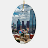 Dallas, Texas skyline Keramik Ornament (Links)