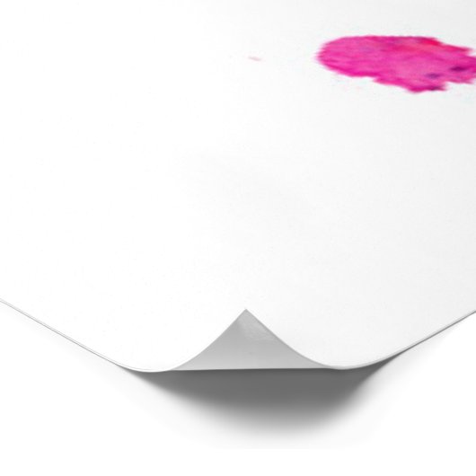 Dallas Texas Skyline Poster (Ecke)