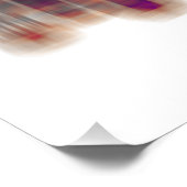 Dallas Texas Skyline Poster (Ecke)