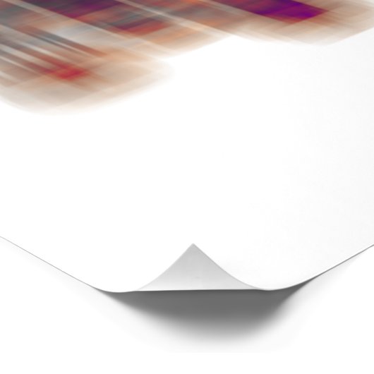 Dallas Texas Skyline Poster (Ecke)