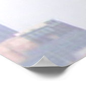 Dallas, Texas Skyline Poster (Ecke)