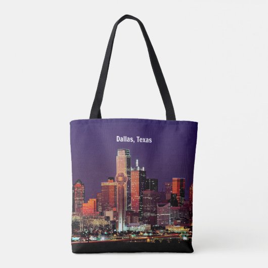 Dallas, Texas Skyline Tasche (Rückseite)