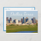 Dallas, Texas Skyline, United Staaten Postcard Postkarte (Vorne/Hinten)
