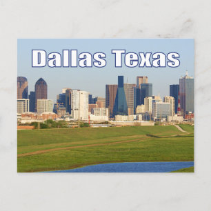 Dallas, Texas Skyline, United Staaten Postcard Postkarte