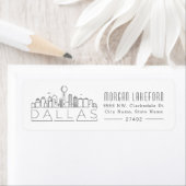 Dallas, Texas Stylized Skyline | (Insitu)