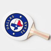 Dallas Texas Tischtennis Schläger (Seitenansicht)