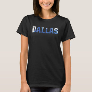 Dallas Texas TX USA Big D Texaner amerikanischer P T-Shirt