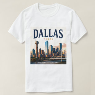 Dallas Texas Urbanes Erbe T-Shirt