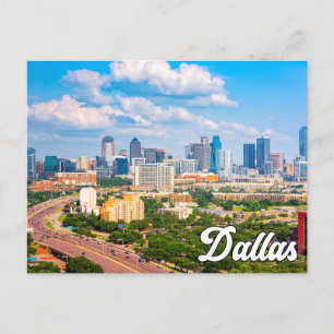 Dallas, Texas, USA Postkarte