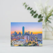 Dallas, Texas, USA Postkarte (Stehend Vorderseite)