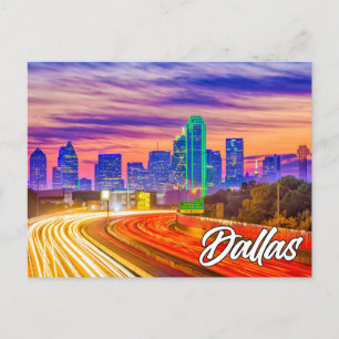 Dallas, Texas, Vereinigte Staaten Postkarte