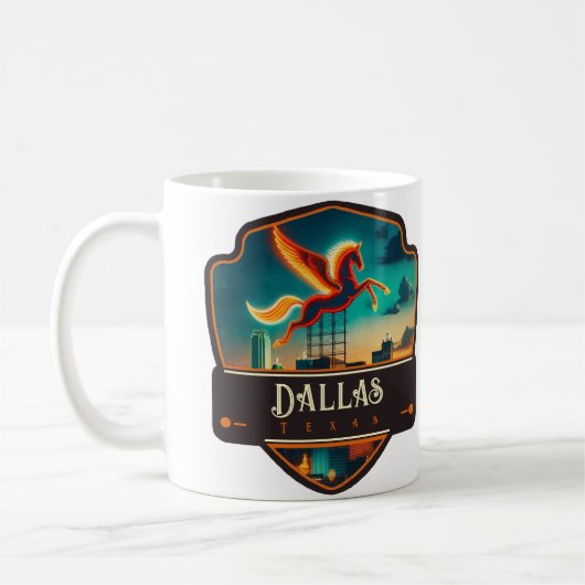 Dallas, Texas | VINTAG Kaffeetasse (Links)