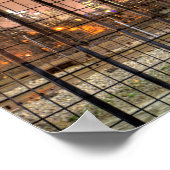 Dallas, Texas von der anderen Seite der Tracks Poster (Ecke)