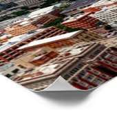 Dallas, Texas Weihnachtsgrüße Poster (Ecke)