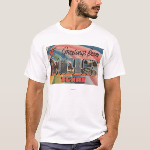 Dallas, TexasLarge Buchstabe ScenesDallas, TX T-Shirt