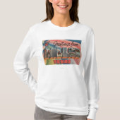 Dallas, TexasLarge Buchstabe ScenesDallas, TX T-Shirt (Vorderseite)