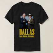 Dallas TV Serie Big Two Premium T-Shirt (Design vorne)