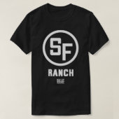 Dallas TV Series Southfork Ranch Premium T-Shirt (Design vorne)