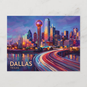 Dallas USA Postkarte