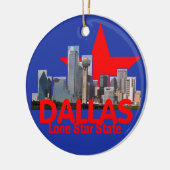 DALLAS-Verzierung Keramik Ornament (Links)
