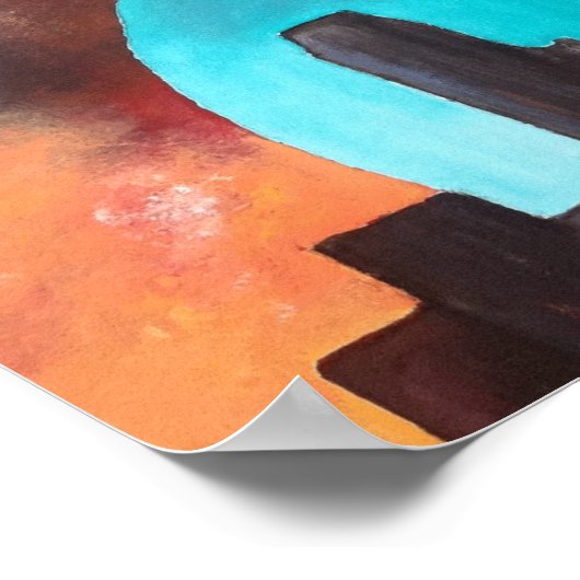 Dallas von Moonlight Poster (Ecke)