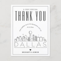 Dallas Wedding | Danke, dass du gekommen bist! Pos