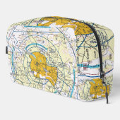 Dallas. Worth Flyway Chart Waschbeutel (Rechte Ecke)