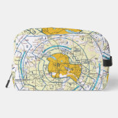 Dallas. Worth Flyway Chart Waschbeutel (Rückseite)