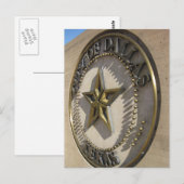 Dallas-Zeichen Postkarte (Vorne/Hinten)