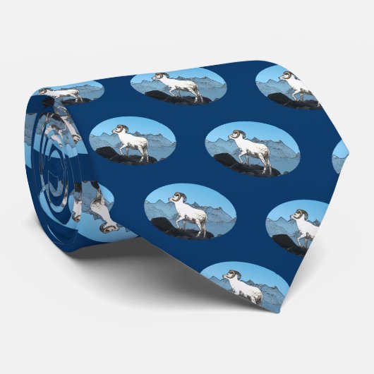 Dallenschaf Krawatte (Gerollt)