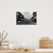 Dalles, Oregon Main Street Town View Poster (Küche)