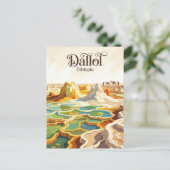 Dallol Äthiopien Postkarte (Stehend Vorderseite)