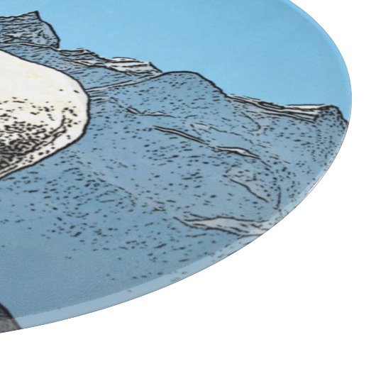 Dall's Sheep Schneidebrett (Ecke)