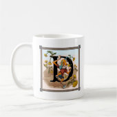 Dally Letterblock Tasse - den Buchstaben "D " (Links)