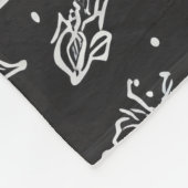 Dalmatian blanket fleecedecke (Ecke)