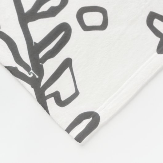 Dalmatian blanket fleecedecke (Ecke)