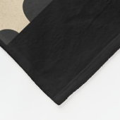 Dalmatian blanket fleecedecke (Ecke)