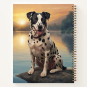 Dalmatian by Lake Notizblock (Rückseite)