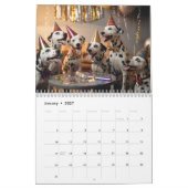 Dalmatian Calendar Kalender (Jan 2027)