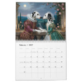 Dalmatian Calendar Kalender (Feb 2027)