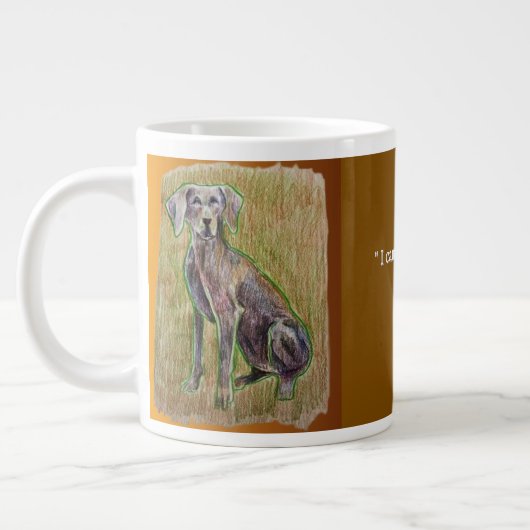 Dalmatian Coffee Mug Jumbo-Tasse (Links)